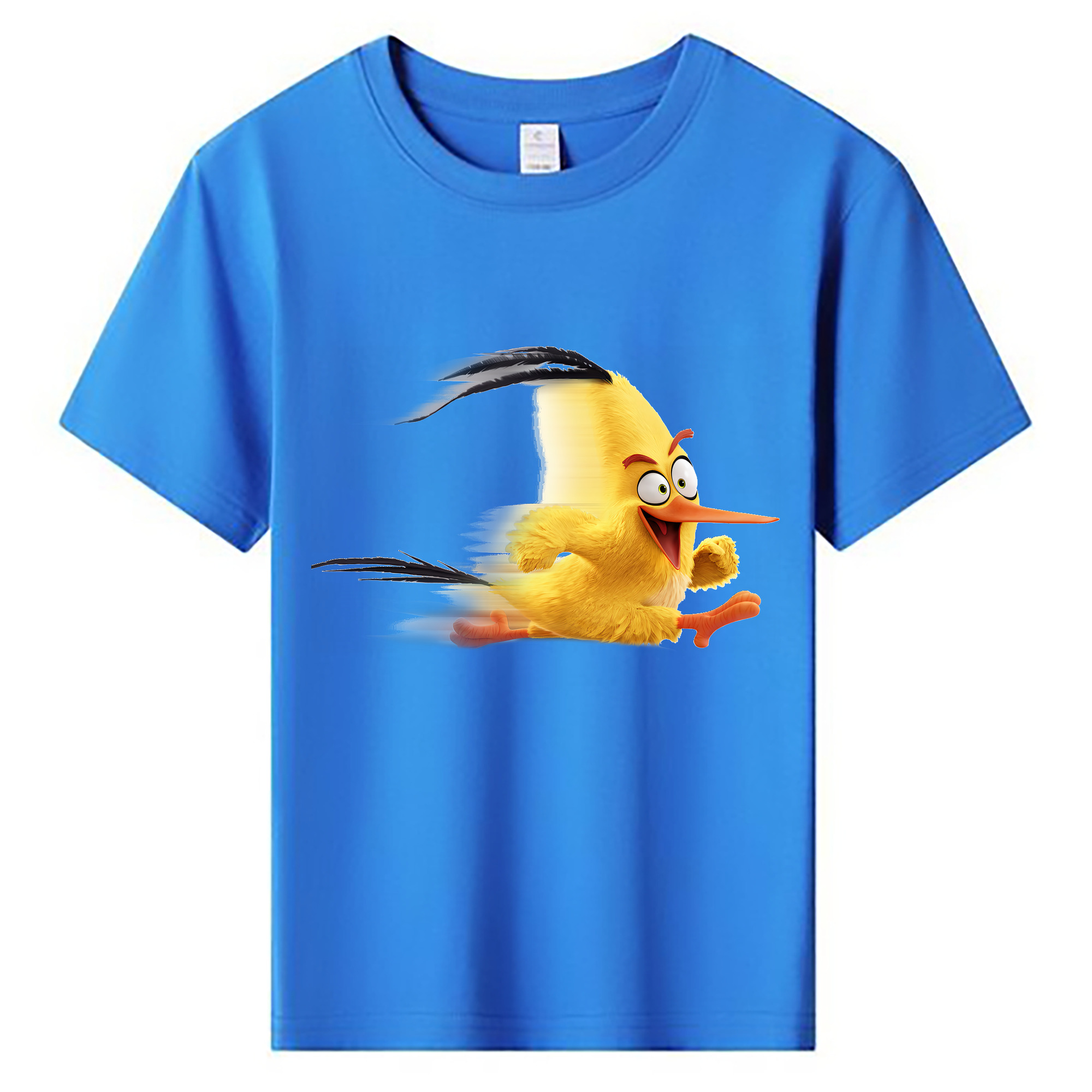 （画像用） Angry Birds アングリーバード 綿100％キッズTシャツ（フロントプリント）